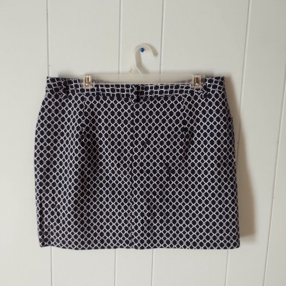 Mario Serrani Comfort Stretch Patterned Skort - Picture 2 of 7